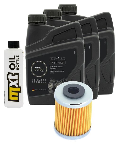 Inspektionspaket 3L 10W-50 + Ölfilter für KTM SMC Super Moto 660 ccm Bj. 2006