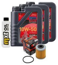 Inspektionspaket 3L 10W-50 + Ölfilter für KTM SMC Super Moto 660 ccm Bj. 2006