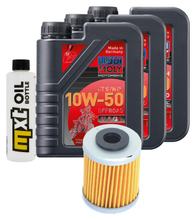 Inspektionspaket 3L 10W-50 + Ölfilter für KTM SMC Super Moto 660 ccm Bj. 2006