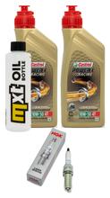 Pacchetto di ispezione 2L 10W-50 + filtro olio + 2x candela per KTM SMC R ABS 690 ccm Anno 2014 - 2017