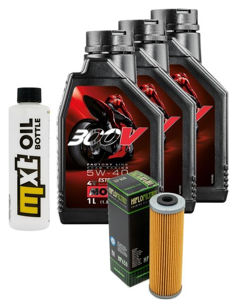 3L 5W-40 inspection package+ oil filter for KTM Super Duke R 990 ccm Year 2009 - 2012