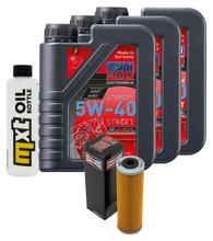 Inspektionspaket 3L 5W-40 + Ölfilter für KTM Super Duke R 990 ccm Bj. 2009 - 2012