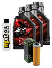 Inspectiepakket 3L 5W-40 + Oliefilter voor KTM Super Duke R 990 ccm Baujaar 2009 - 2012