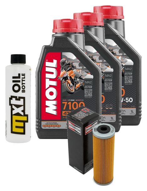 Inspektionspaket 3L 10W-50 + Ölfilter für KTM Super Enduro R 950 ccm Bj. 2006 - 2008