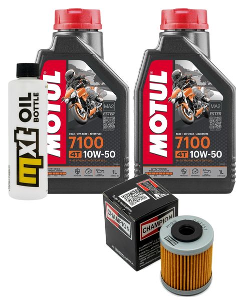 Inspektionspaket 2L 10W-50 + Ölfilter für KTM Enduro R 690 ccm Bj. 2009 - 2010