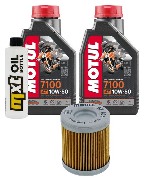 Inspektionspaket 2L 10W-50 + Ölfilter für KTM Enduro R 690 ccm Bj. 2009 - 2010