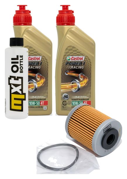 Inspektionspaket 2L 10W-50 + Ölfilter für KTM Enduro R 690 ccm Bj. 2009 - 2010