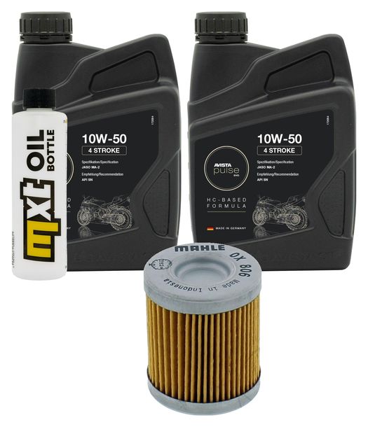 Inspektionspaket 2L 10W-50 + Ölfilter für KTM Enduro R 690 ccm Bj. 2009 - 2010