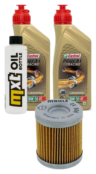 Inspektionspaket 2L 10W-50 + Ölfilter für KTM Enduro R 690 ccm Bj. 2009 - 2010