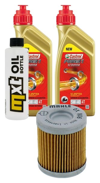 Paquete de inspección 2L 5W-40 + filtro de aceite para KTM SX Racing 525 ccm Año 2005