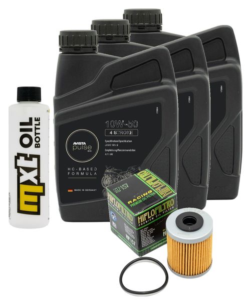 Inspektionspaket 3L 10W-50 + Ölfilter für KTM SXC 625 ccm Bj. 2005