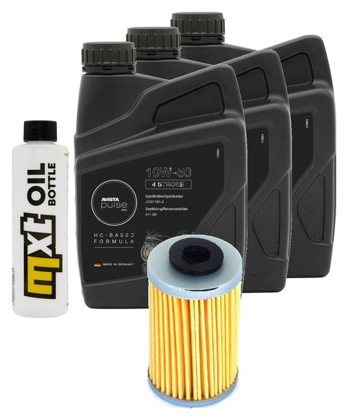 Inspektionspaket 3L 10W-50 + Ölfilter für KTM SXC 625 ccm Bj. 2005