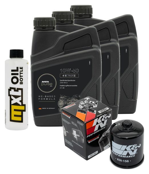 Inspektionspaket 3L 10W-50 + Ölfilter für KTM SXC 625 ccm Bj. 2005