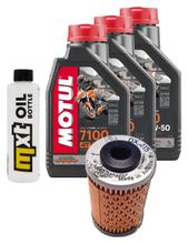 Pacote de Inspeção 3L 10W-50 + Filtro de Óleo para KTM SXC 625 ccm Ano 2005