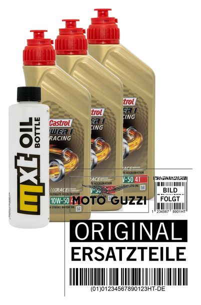 Inspektionspaket 3L 10W-50 + Ölfilter für Moto Guzzi Bellagio 935 ccm Bj. 2007 - 2008