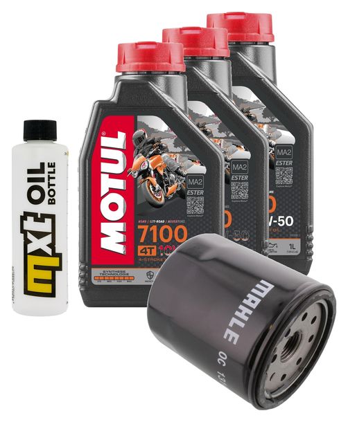Inspektionspaket 3L 10W-50 + Ölfilter für Moto Guzzi Bellagio 935 ccm Bj. 2007 - 2008
