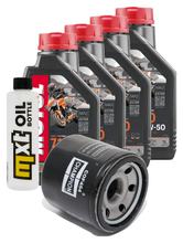 Paquete de inspección 4L 10W-50+filtro de aceite para MV Agusta Brutale S 750 ccm Año 2004