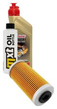 Paquete de inspección 1L 10W-50+filtro de aceite para Sherco SE 2.5 i R Sixdays 250 ccm Año 2012