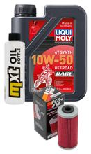 Paquete de inspección 1L 10W-50+filtro de aceite para Sherco SE 2.5 i R Sixdays 250 ccm Año 2012