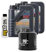Inspectiepakket 3L 10W-40 + oliefilter + 2x bougie voor Suzuki SV S SF DL V-Strom 650 ccm Bj. 2007 - 2011