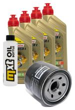 Inspectiepakket 4L 10W-40 + Oliefilter + 4x Bougie voor Suzuki GSR GSX-R 750 / 1000 ccm Bj. 2007 - 2015