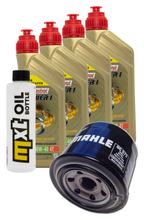 Paquete de inspección 4L 10W-40 + filtro de aceite + 4 bujías para Suzuki GSX-R 750 ccm Año 2005