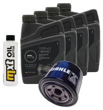 Kit d'inspection 4L 10W-40 + filtre à huile + 4x bougie pour Suzuki GSX-R 750 ccm Année 2005