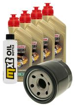 Inspektionspaket 4L 10W-50 + Ölfilter + 4x Zündkerze für Suzuki GSX-R 600 ccm Bj. 2004