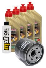 Inspektionspaket 4L 10W-50 + Ölfilter + 4x Zündkerze für Suzuki GSX-R 600 ccm Bj. 2004
