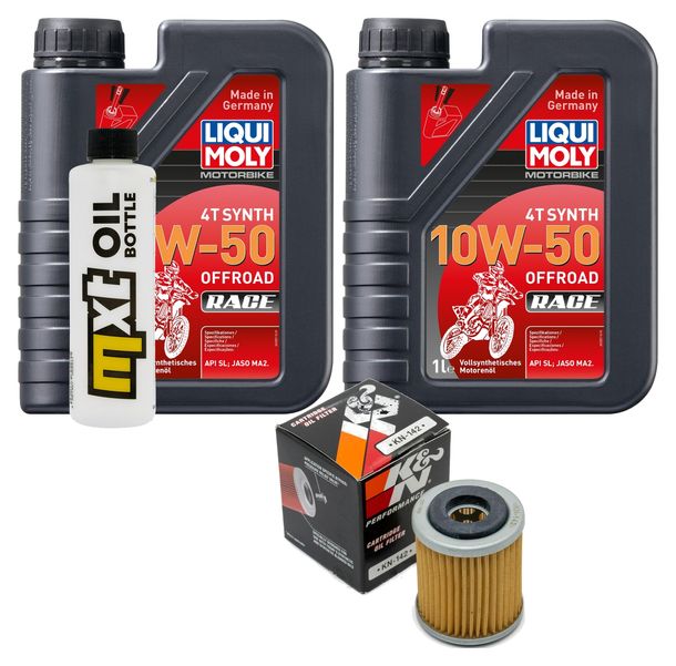 Inspektionspaket 2L 10W-50 + Ölfilter für TM EN F 450 ccm Bj. 2010