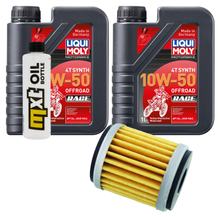 Paquet d'inspection 2L 10W-50+filtre à huile pour TM EN F MX 530 ccm Année 2006 - 2014