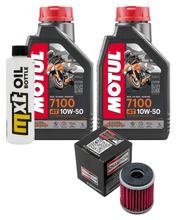 Pacchetto di ispezione 2L 10W-50+filtro olio per TM EN F MX, Yamaha XG Tricker 250 / 530 ccm Anno 2006 - 2010