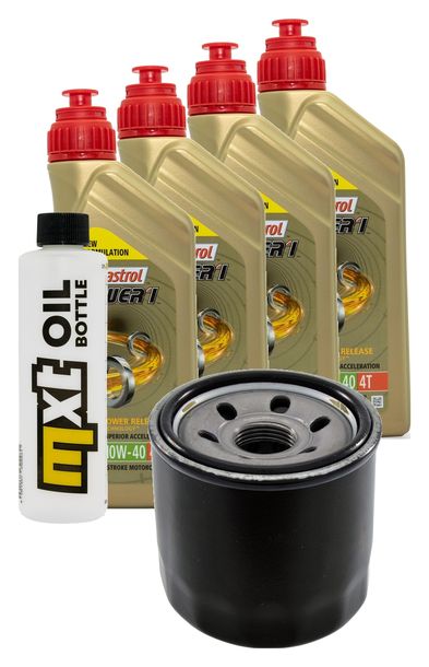 Inspektionspaket 4L 10W-40 + Ölfilter für Triumph Daytona T595 955 ccm Bj. 1997 - 1998