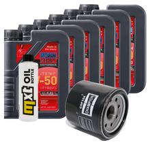 6L 10W-50 inspection package+ oil filter for Triumph Rocket III Roadster 2300 ccm Year 2004 - 2016