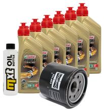 Pacchetto di ispezione 6L 10W-50+filtro olio per Triumph Rocket III Roadster 2300 ccm Anno 2004 - 2016