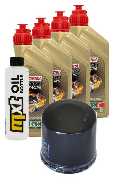 Inspektionspaket 4L 10W-50 + Ölfilter für Triumph Speedmaster 800 790 ccm Bj. 2003
