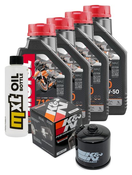 Inspektionspaket 4L 10W-50 + Ölfilter für Triumph Speedmaster 800 790 ccm Bj. 2004