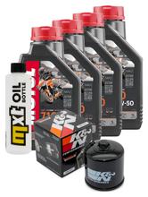 Inspektionspaket 4L 10W-50 + Ölfilter für Triumph Speedmaster 800 790 ccm Bj. 2004