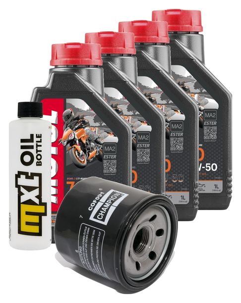 4L 10W-50 inspection package+ oil filter for Triumph Speedmaster 800 790 ccm Year 2005