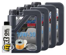 Paquete de inspección 4L 10W-30+filtro de aceite para Yamaha FJ 1100 ccm Año 1986