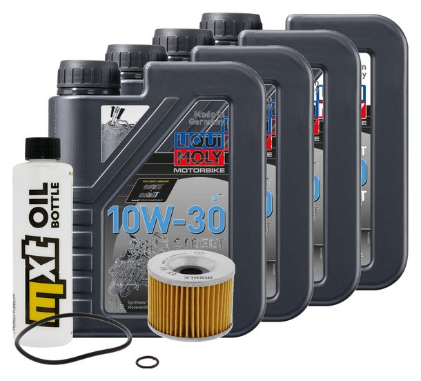 Inspektionspaket 4L 10W-30 + Ölfilter für Yamaha FJ A 1200 ccm Bj. 1991 - 1993