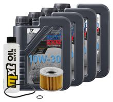 Paquete de inspección 4L 10W-30+filtro de aceite para Yamaha FJ A 1200 ccm Año 1991 - 1993