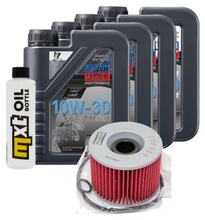 Paquete de inspección 4L 10W-30+filtro de aceite para Yamaha FJ U T 1200 ccm Año 1985