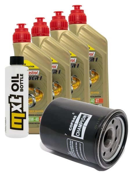 Inspektionspaket 4L 10W-40 + Ölfilter für Yamaha FJR 1300 ccm Bj. 2001 - 2003