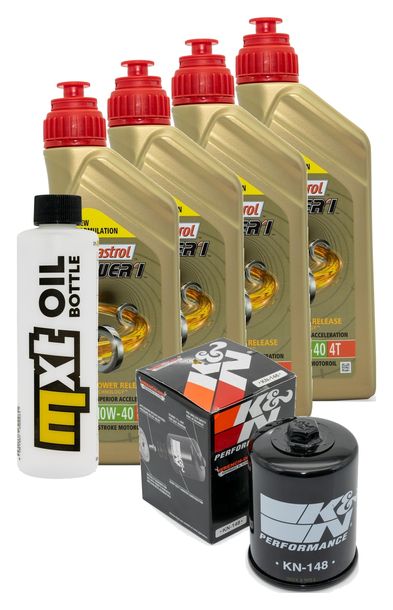 Inspektionspaket 4L 10W-40 + Ölfilter für Yamaha FJR 1300 ccm Bj. 2001 - 2003