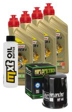 Paquete de inspección 4L 10W-40 + filtro de aceite para Yamaha FJR 1300 ccm Año 2001 - 2003