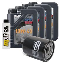 Inspection package 4L 10W-40 + oil filter for Yamaha FJR 1300 ccm Year 2001 - 2003