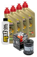 Inspection package 4L 10W-40 + oil filter for Yamaha FJR 1300 ccm Year 2001 - 2003