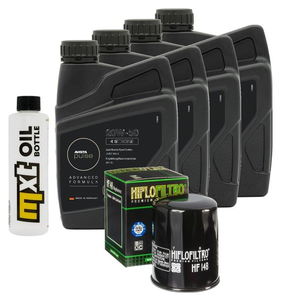 Inspektionspaket 4L 20W-50 + Ölfilter für Yamaha FJR 1300 ccm Bj. 2004 - 2010