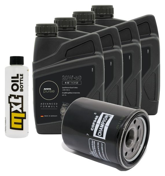 Inspektionspaket 4L 20W-50 + Ölfilter für Yamaha FJR 1300 ccm Bj. 2004 - 2010
